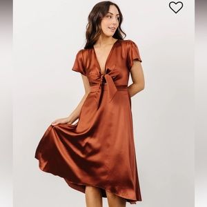 Baltic Born Poppy Satin MIDI